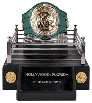 2016 Mike Tyson WBC Trophy Presented To Tyson at WBC Convention